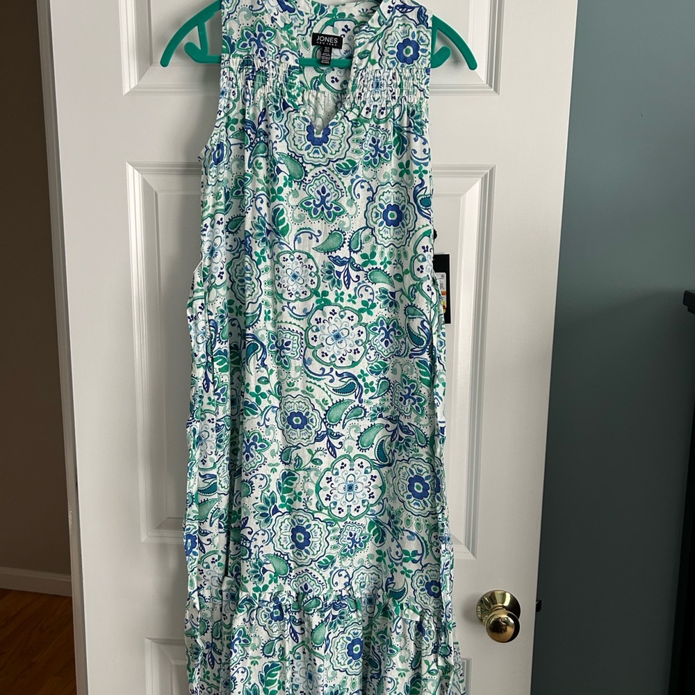 Jones New York Aqua Wave Multi Dress